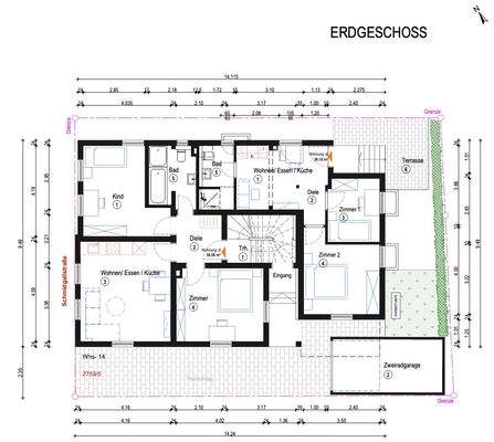 Grundriss Erdgeschoss