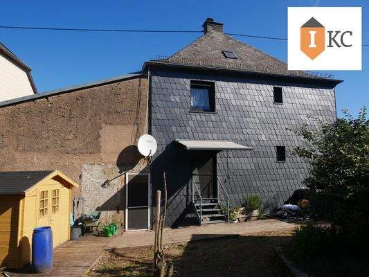 Rückseite mit Anbau