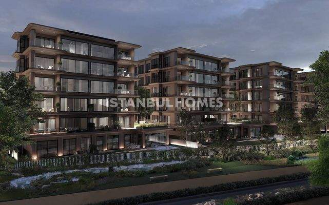 New-Build Flats Next to Golf Club in Istanbul Eyupsultan