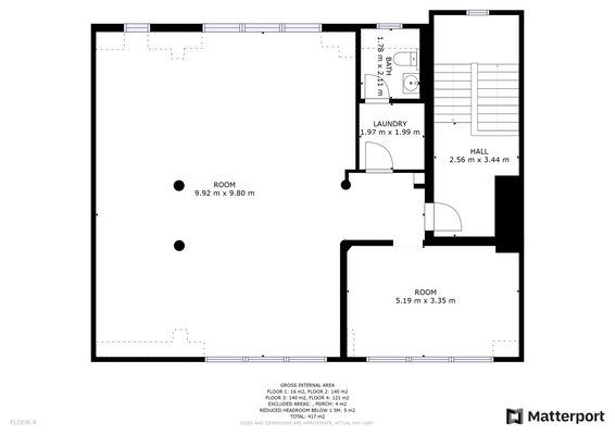 Grundriss Loft Friedrichplatz 11 