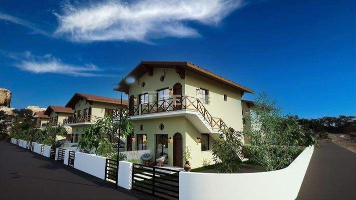 Detached Houses for Sale Close to Golden Beach in Dipkarpaz