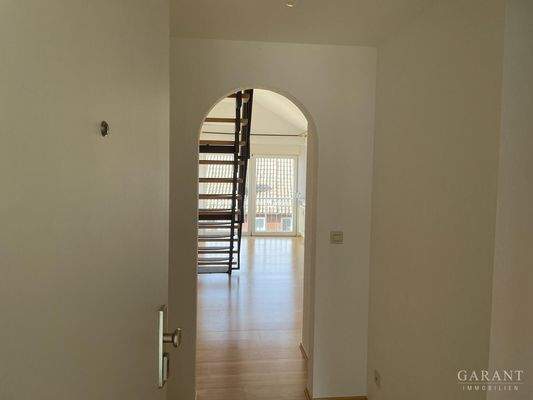 Blick von der Haustür