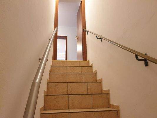 Treppenaufgang aus Ebene II
