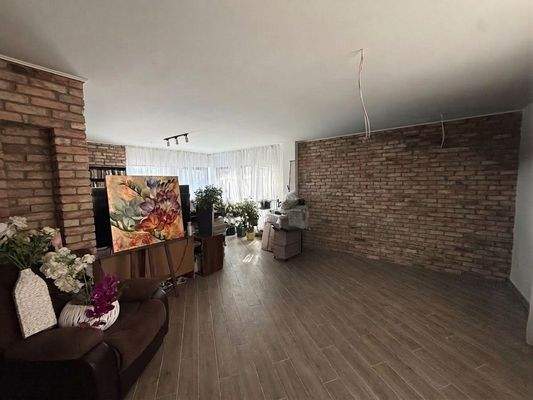 Wohnzimmer im Bungalow