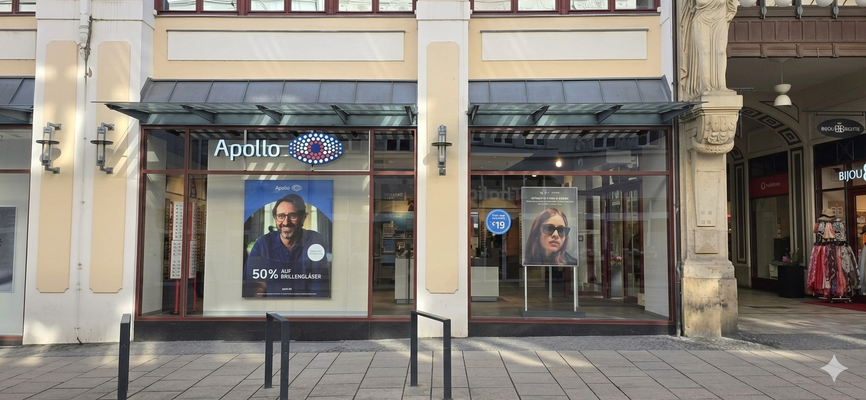 Schaufenster auf Berliner Straße 