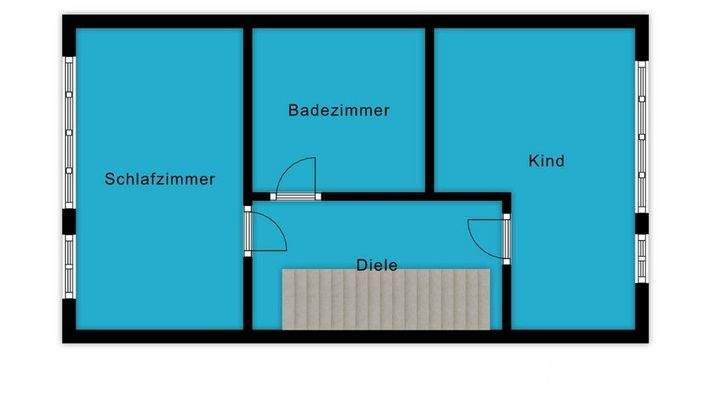 Grundriss Obergeschoss