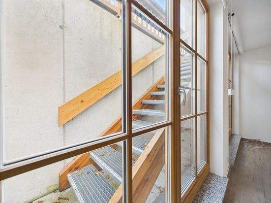 Außentreppe zum Souterrain