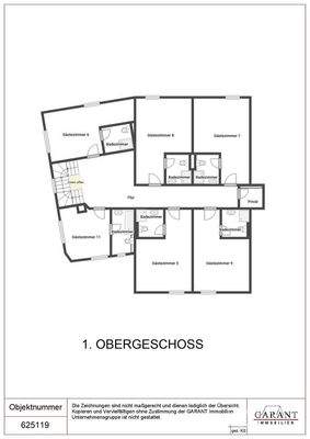 Grundriss Obergeschoss