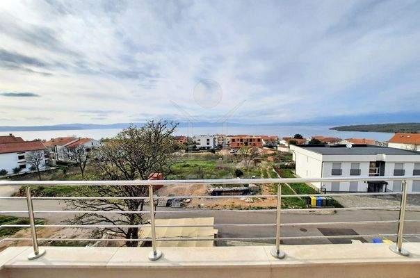 Neubau mit Panoramablick in Njivice