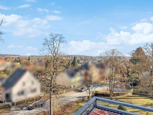 Ausblick von der Dachterrasse 