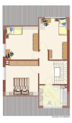 Grundriss Obergeschoss