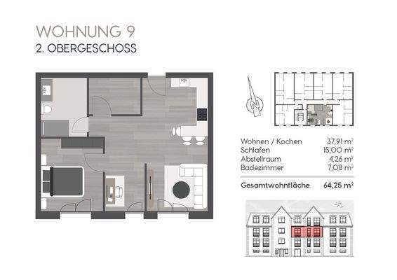 Einzelne Grundrisse 1 9