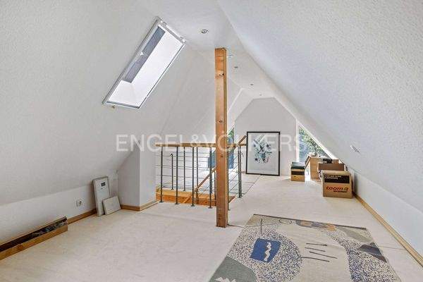 ausgebautes Dachzimmer