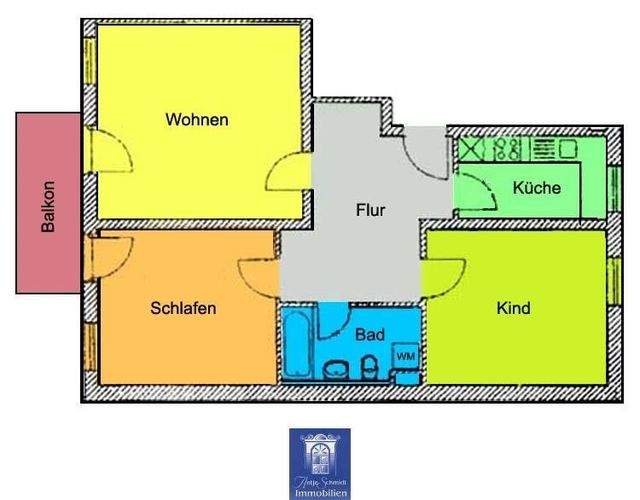 Sehenswerte Wohnung mit schönem Balkon und Blick ins Grüne! - Foto 4