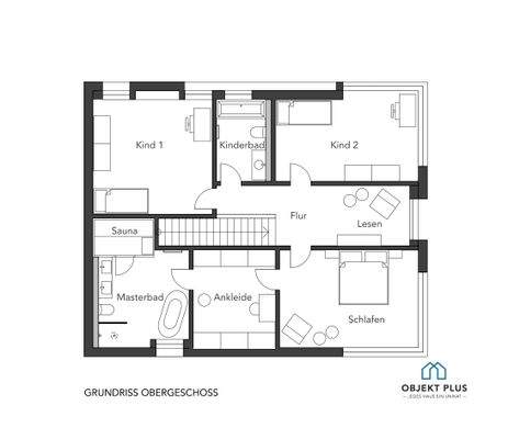 Grundriss Obergeschoss