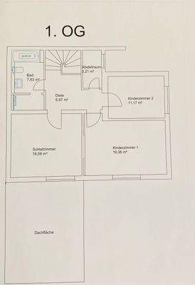 Grundriss Obergeschoss