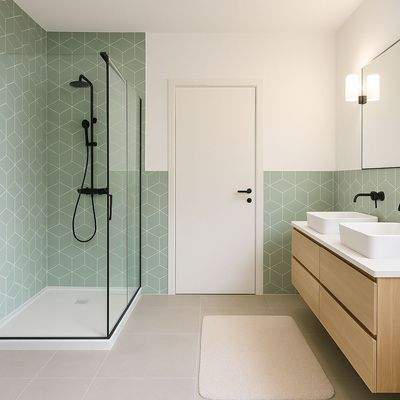 Badezimmer 3D-Visualisierung