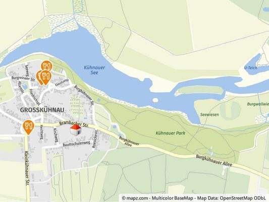 Geolyzer Kartenausschnitt