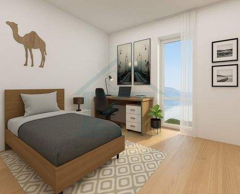 Kinder-Schlafzimmer mit natürlichem Licht