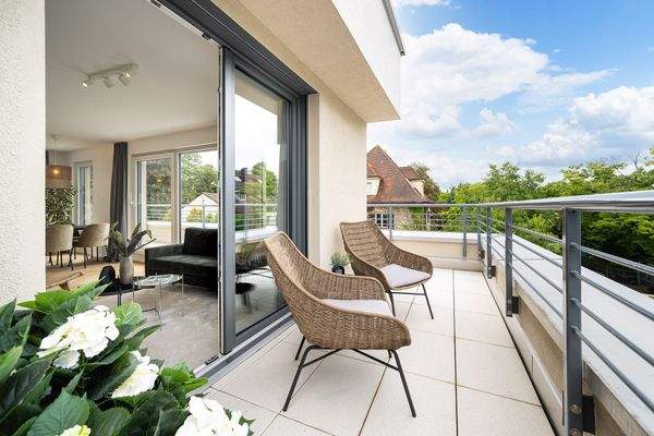 gemütliche Dachterrasse