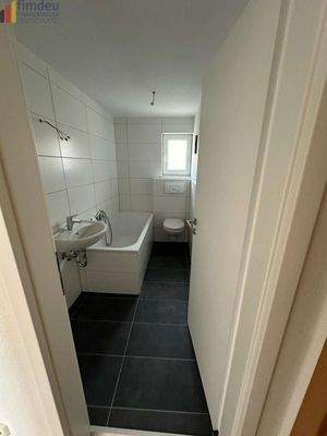 Modern saniertes Bad