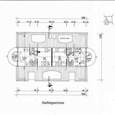 Grundriss Staffelgeschoss