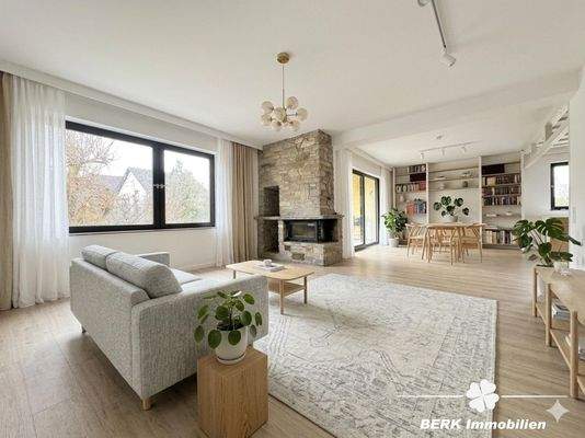 Wohnzimmer - KI generiertes Einrichtungsbeispiel