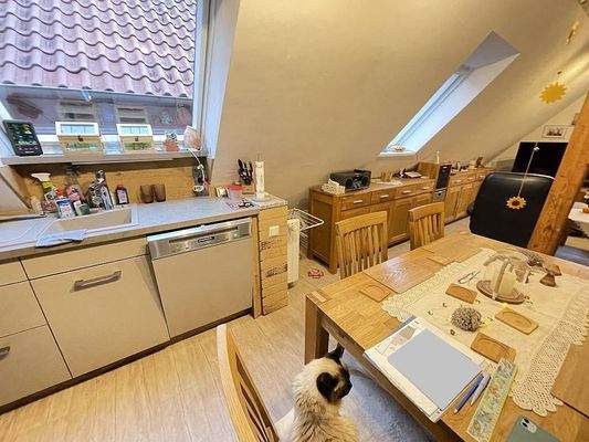 Essplatz im Wohnküche