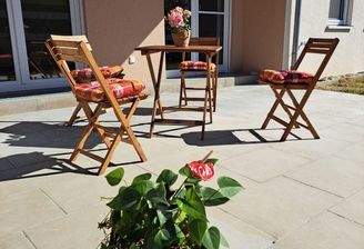 Terrasse auf der Südseite
