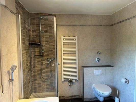 Tageslichtbad mit Dusche und Badewanne