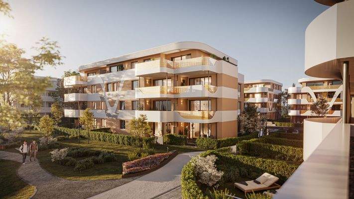 Außenansicht - Wohnanlage