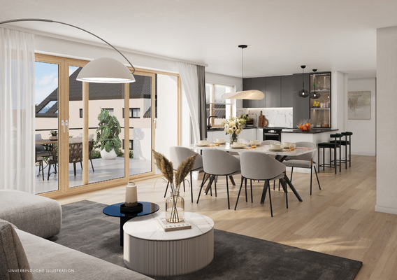 Illustration Wohnen / Essen / Kochen