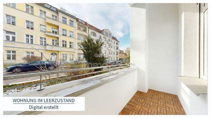 Wohnung im Leerzustand