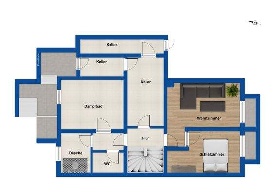 Grundriss Kellergeschoss