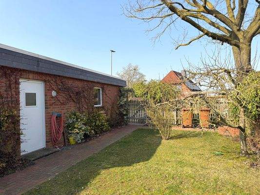 Eingang Werkraum/Garage