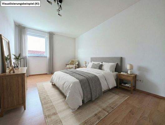 Schlafzimmer Homestaging