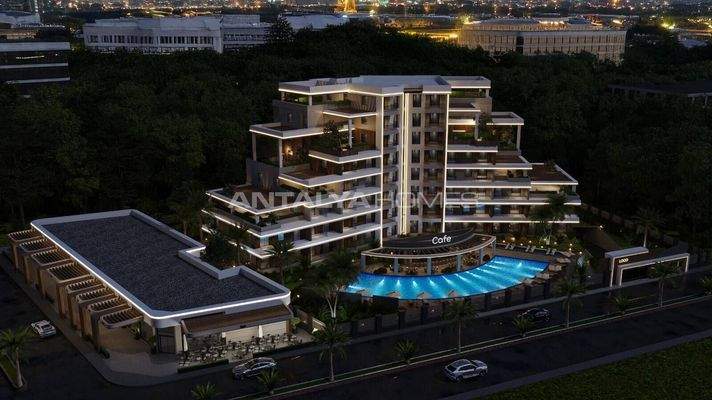 Elegant Apartments in a New Project in Antalya Altintas