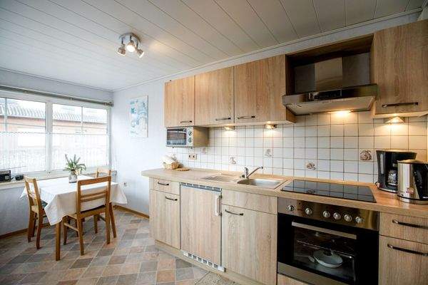 Einbauküche in der Veranda