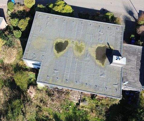 Vogelperspektive Haus