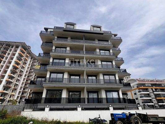 Centrally Located Flats 600 m to the Sea in Alanya Mahmutlar