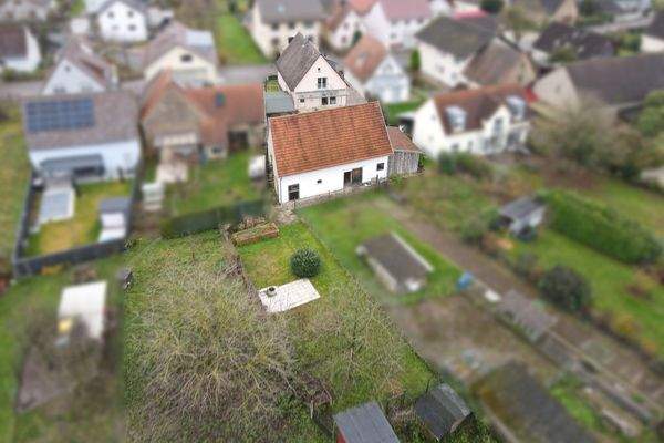 Gartenansicht von oben