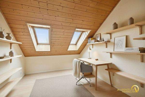 Arbeitszimmer - (Einrichtungsbeispiel)