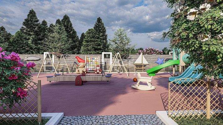 Sea View Flats within Nature in Alanya Mahmutlar