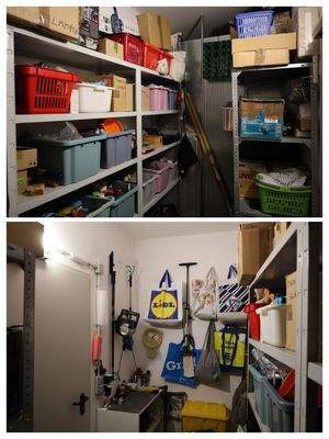 Abstellraum in der Tiefgarage