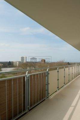 Herrlicher Weitblick vom Balkon 