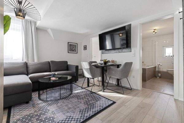 Wohnzimmer wie im Hotel