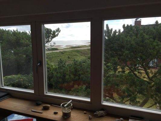 Meerblick beim Frühstück