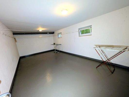 Der Trockungsraum für die Wäsche