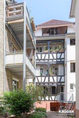 Gebäuderückansicht