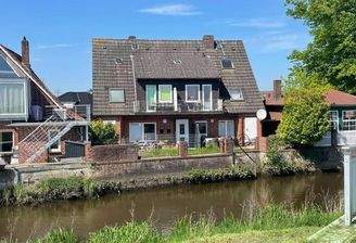 Hausansicht Rückseite zur Aue